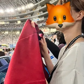 試合開始です！興奮のAちゃん！