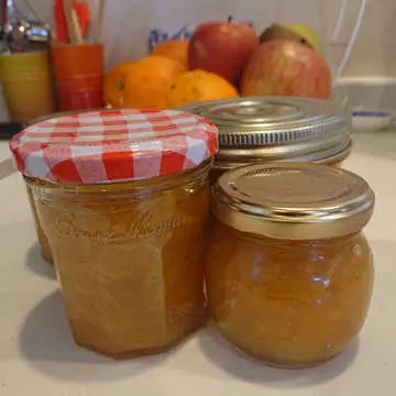 マーマレードの瓶