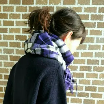 まとめ髪で冬コーデをスッキリとの画像_5