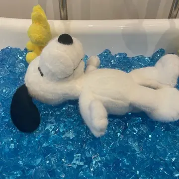 ワークショップで作ったスヌーピーの最終チェック