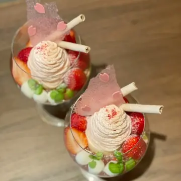 ai´s恵比寿 大人の苺パフェ