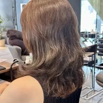 ロングヘア ダメージヘア