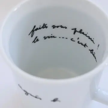 アニエスベー祇園　マグカップ　有田焼