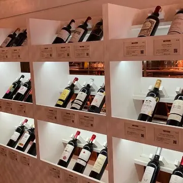 たくさんのボルドーワイン