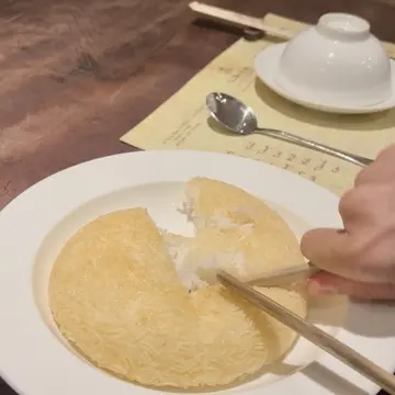 カリカリの焼きおにぎりみたい