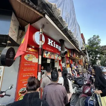 king roti キングロティ　ロティ　ベトナム　ハノイ　行列