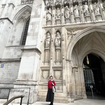 ロンドン、UNIQLOコーデ