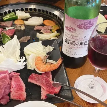 島根県出雲市島根ワイナリーのランチ