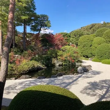 足立美術館の庭園１