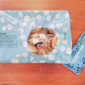 クッキーとチョコレート