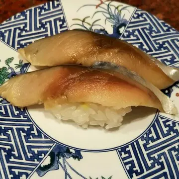 八食センター　回転ずし
しめ鯖