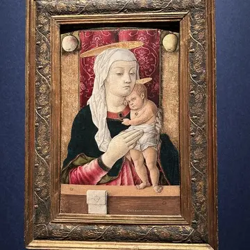 カルロ・クリヴェッリ　「聖母子」