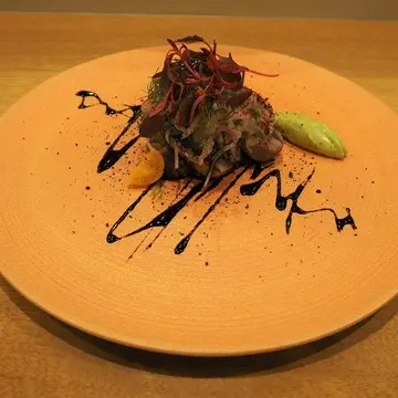 前菜～メジマグロ