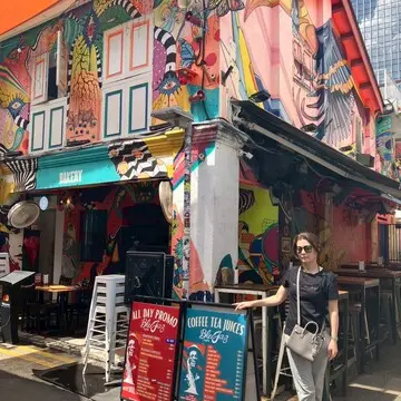 シンガポール・アラブストリート界隈の路地