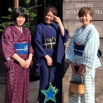 夏着物でお食事に行って来ました。の画像_5