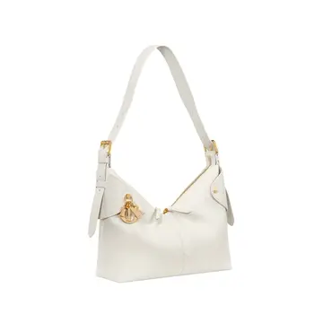 「ディオール ヴォヤージュ」バッグ ミディアム ホワイト