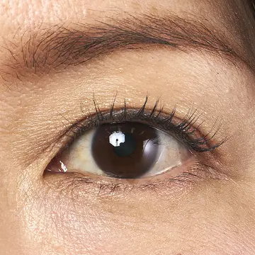 エクラ 華組　根村麻里さんがアイシャドウをお試し