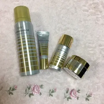 GEモイストローション、GEパワーセラム、GEクリームもお土産にいただけたので、シリーズでお試しできました