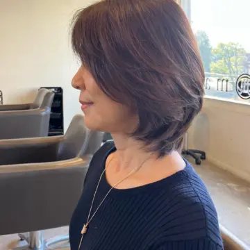 ショートボブ　ショート　レイヤーボブ　レイヤーヘア　ショートヘア
レイヤーボブ　ヘアカット　marr 
50代ヘアスタイル　アラフィフ　jマダム 