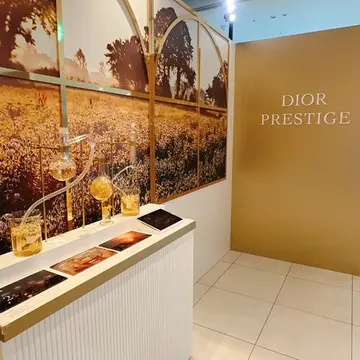 Diorイベント会場内