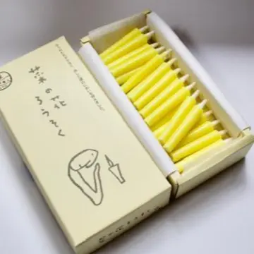 菜の花ろうそく豆本入り　¥1,320　