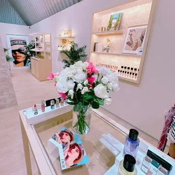 DIORポップアップイベント内