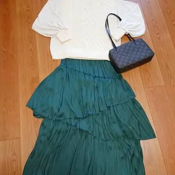 ニット GALLARDAGALANTE スカートNaturalbeautybasicバッグ GUCCI