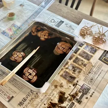 『コーヒー染め』