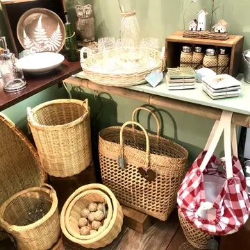 カゴ　ハンドメイド