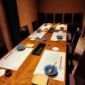 趣のある個室をご用意して頂きました。