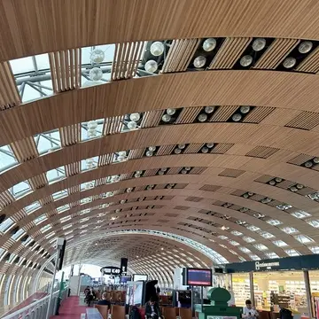 シャルル・ド・ゴール国際空港出発ロビー