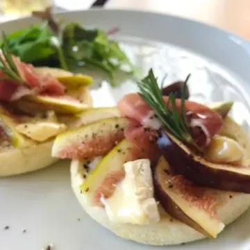 イチジクと生ハムのマフィン