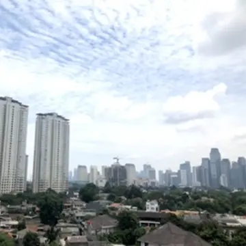 窓から見える景色