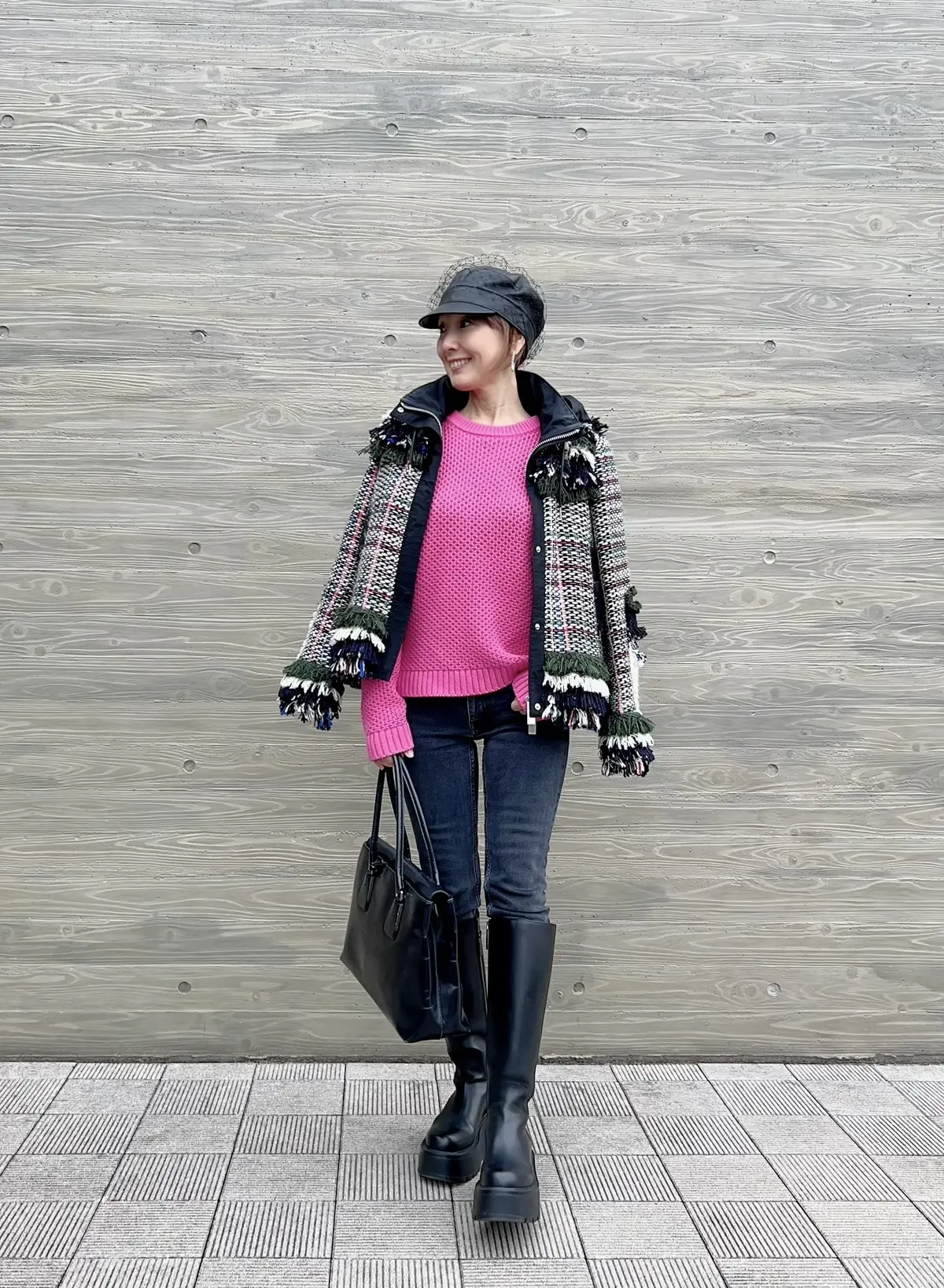 エクラ　エクラ華組　プラダ　ディオール　ヴァレンチノ　サカイ　今日のコーデ　アラフィー　アラフィフ女子