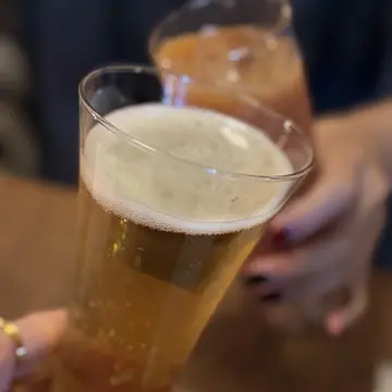 HUIT 中目黒 カフェ 誕生日 乾杯