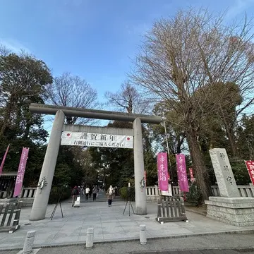 阿佐ヶ谷神明宮　年末詣　お参り　大晦日