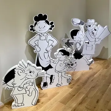 波平　カツオ　ワカメ　サザエさん　タラちゃん　タマ