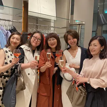 エクラメンバーで記念写真