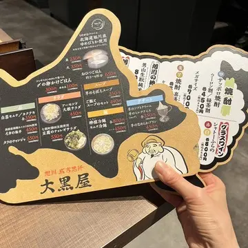 パネルメニューがかわいい