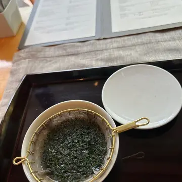 ウェルカムドリンクは玉露