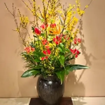 お花も圧巻。随所にお花やお香がたかれ、視覚、嗅覚でリラックスを感じます。