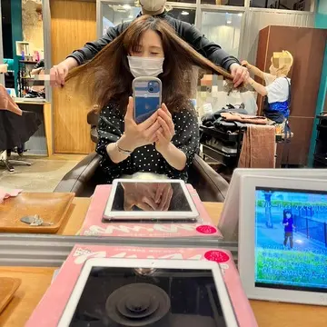 へアカラーは今回２か月空きました。
