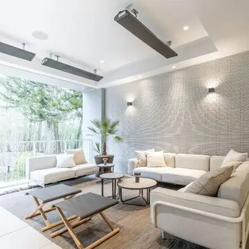 モデルハウスSatelliteのリビング