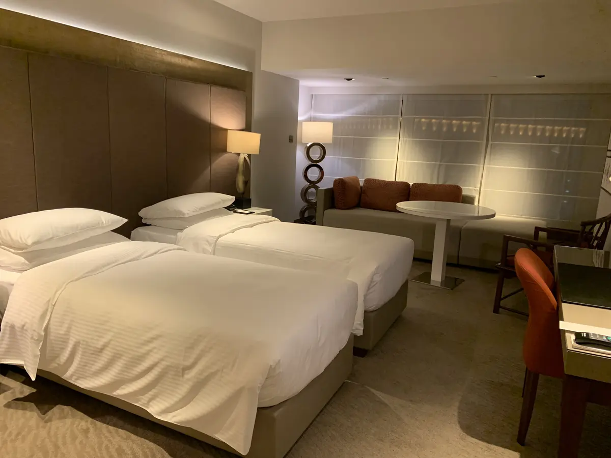 グランドハイアットの部屋