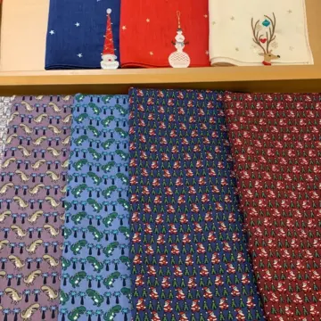 サンタクロース　スノーマン　トナカイ　アニマル　ハンカチ