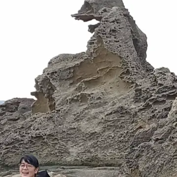 ゴジラ岩での私