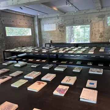 １５０冊ほど本があります