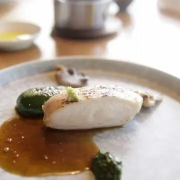 メイン　お肉　地鶏　火入れ　低温調理　メゾンケイ　小林圭