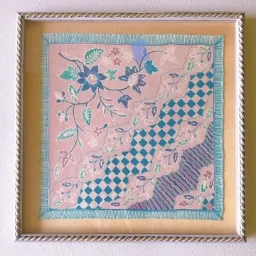 バティック　ピンク