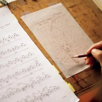 愛犬ルカ君を描きこむ